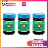 [CỰC NÓNG] 3 HỦ DẦU CÙ LÀ ĐEN XOA BÓP THÁI LAN - DẦU CÙ LÀ MẶT TRỜI ĐỎ 60G