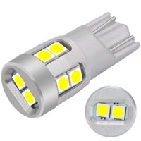 Cực phẩm Led T10 Trắng và vàng nắng 4300k siêu sáng demi và xi nhan nội thất.