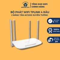 Cục phát wifi Tp-Link 4 râu phát sóng xuyên tường