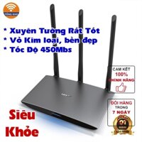 Cục phát wifi tp link TL-WR890N, bộ phát wifi 3 râu vỏ hợp kim nhôm - Ăngten xuyên tường siêu khỏe