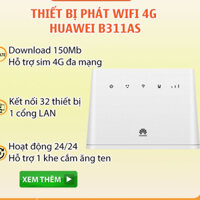 Cục phát wifi Từ Sim 4G , BỘ PHÁT WIFI 4G HUAWEI B311 OLax Ax6 Pro Hỗ Trợ 4 Cổng Lan Kết Nối 32 User Chuyên Lắp Xe Khách