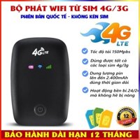 Cục phát wifi từ sim 4G, Bộ phát 4G LTE M3 - Bộ phát wifi di động tiện lợi