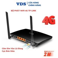 Cục phát wifi từ sim 4G TP-Link TL- MR6400 bộ phát wifi không dây LTE N 300Mbps - Hàng Chính Hãng