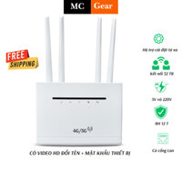 Cục phát wifi từ sim 4G/5G LTE không dây di động,có cổng lan tốc độ 300Mbps , lắp ở mọi nơi bảo hành 12 tháng
