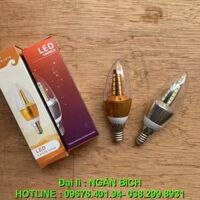 (Cực rẻ) Bóng đèn E14 thắp đèn chùm,đèn trang trí LED CANDLE Hàng việt nam chất lượng cao