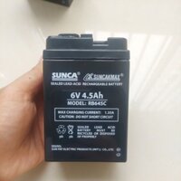 Cục sạc ắc quy suca 6V - 4,5Ah ( dùng cho đèn tích điện , quạt tích điện)