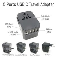 Cục sạc du lịch đa năng