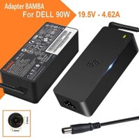 Cục sạc Laptop Dell. Adapter DELL 19.5V - 4.62A. 90W. Đầu kim to. Thương hiệu BAMBA. BH 12 tháng.