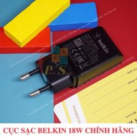 Cục Sạc Nhanh Belkin 18W Zin Máy | Sạc Nhanh | Cổng Sạc USB | Bảo Hành 6 Tháng Đổi 1-1