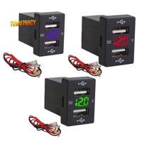 Cục Sạc Xe Hơi 12V Kèm Cầu Chì Cho Toyota 5V 4.2A