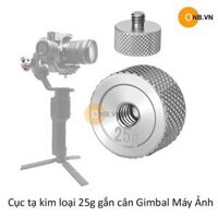 Cục tạ kim loại 25g gắn cân Gimbal máy ảnh