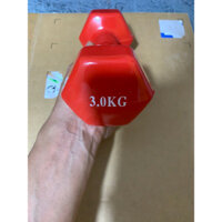 cục tạ sắt bọc su 3kg