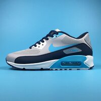 Cực Thấp Giảm Giá Original_Nike_Air_Max_90_Ultra_2.0_Essential_Men_Running_Casual_Shoes_Grey/Xanh Dương