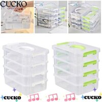 Cucko 1 Cái Để Bàn Sắp Xếp, Bàn Ngăn Kéo Hộp Sắp Xếp Trang Điểm 4 Lớp, Thùng Đựng Trang Sức Trong Suốt Bằng Nhựa Có Thể Xếp Chồng