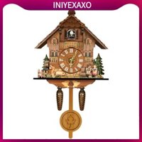 Cuckoo Đồng hồ treo tường Gỗ Con lắc Trang trí Quà tặng trang trí