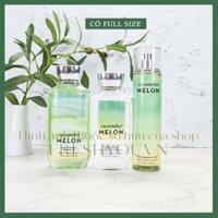 Cucumber Melon - Full Size Xịt Thơm Toàn Thân Bath & Body Works (Body Mist, Lotion, Sữa tắm) - Trái cây