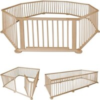 Cũi 3d 8 cánh, rào chắn - Room divider / playpen 8 elements