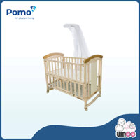 Cũi cho bé, cũi gỗ 2 tầng Umoo, nôi em bé đa năng 4in1, chịu lực tốt cho bé từ 0-36 tháng