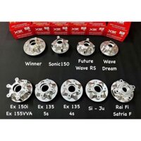 Cùi đĩa CNC hiệu X1R dành cho các dòng xe Honda, Yamaha, Suzuki, SYM,... (Chính Hãng)