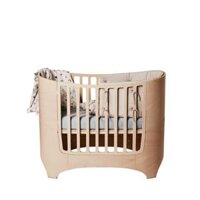 Cũi gỗ thông cao cấp đa năng - Be (kèm đệm kt 60*120)