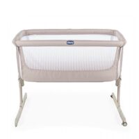 Cũi kề giường đa năng Chicco Next2Me air màu be