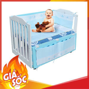 Cũi Le Lumber Folding Crib BC11