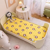Cũi Nệm 120 * 65cm Có Thể Giặt Được Trẻ Em Đệm Cao Su Trẻ Sơ Sinh Mẫu Giáo Tập Đi Bộ Giường Bé Trai Bộ Chăn Ga Giường Vải Lanh