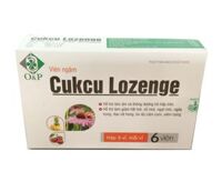 Cukcu Lozenge - Viên ngậm giảm hắt hơi, sổ mũi, ngạt mũi, ngứa họng do cảm cúm và viêm họng gây ra