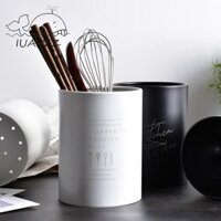 Culi Đũa Ống Xẻng Sấy Bắc Âu Thìa Inox Nhà Bếp Nĩa Bảo Quản