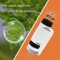 Culi Kính hiển vi cầm tay Đồ chơi giáo dục Mini Kids Science Công cụ quan sát ngoài trời Thí nghiệm khoa học Kính hiển vi thí nghiệm