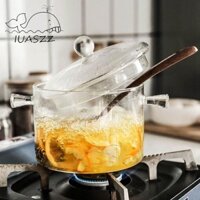 Culi Nồi Canh Bếp Rau Thủy Tinh Chống Cháy Nổ Trong Suốt Chịu Nhiệt Nồi