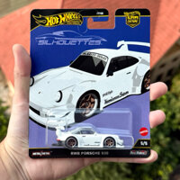 Cullen's Backyard - Set Xe Mô Hình Hot Wheels Silhouettes - RWB Porsche 930, Nissan ER34 - 2025