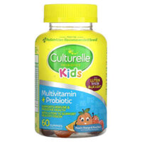 Culturelle Kids Probiotics Multivitamin + Probiotic Peach-Orange & Mixed Berry 60 Gummies