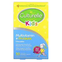 Culturelle Kids Probiotics Multivitamin + Probiotic 3+ Years Natural Fruit Punch 50 Chewable Tablets