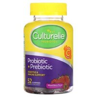 Culturelle Probiotic + Prebiotic Gummies Mixed Berry 52 Gummies