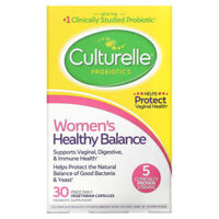 Culturelle Probiotics Women’s Healthy Balance 30 Once Daily Vegetarian Capsules