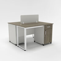 Cụm Bàn Làm Việc 2 Người CBNVY25-1212