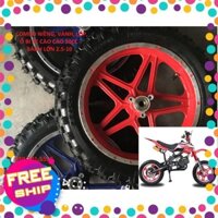 Cụm bánh xe cào cào mini 50cc 2.5-10