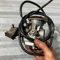 Cụm bình xăng, chế, kèm cổ hút, hàng cũ zin tháo xe yamaha mio nhỏ thái