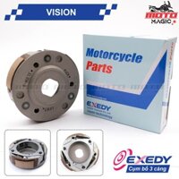 Cụm Bố 3 Càng Xe VISION K2C/ Guốc Văng Ly Hợp / Đã được nhà máy cân bằng động / Thương hiệu  EXEDY