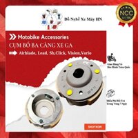 Cụm Bố Ba Càng Xe Ga Honda AirBlade Sh Lead Vision Click Vario Atila PCX Guốc Văng Ly Hợp Phụ Tùng Xe Máy
