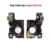 Cụm Cáp Chân Sạc Xiaomi Mi 8 SE - Linh Kiện Zin Bóc Máy