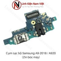 Cụm chân sạc bộ Samsung A920 / A9 -2018(Sm-A920f) (Zin máy)