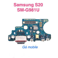 Cụm chân sạc micro Samsung Galaxy S20 5G G981U bao test