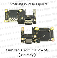 Cụm chân sạc Ổ sim Xiaomi 11T 5G / Xiaomi 11T Pro 5G (Zin máy)