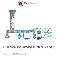 Cụm chân sạc Samsung A8 Star ( G885F ) Zin