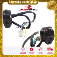 Cùm công tắc điện xe máy độ classic rút gọn