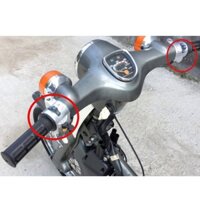 Cụm công tắc gắn xe máy CUB 81 bên trái có CÒI bên phải có TAY PHANH