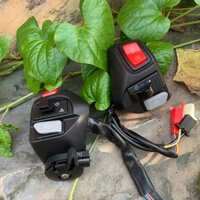 Cùm công tắc NVX nút đỏ gắn Exciter135 Hàng xịn