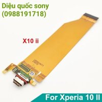cụm dây nguồn chân sạc  sony xperia x10mark2 (x10ii)